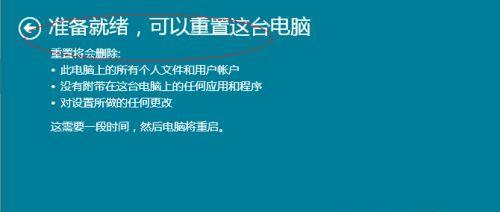 如何重置电脑系统（详细步骤及注意事项）  第1张