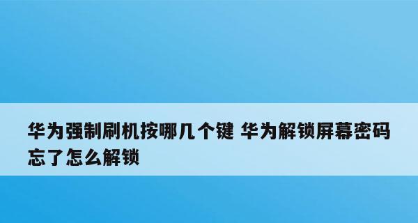 如何强制解开电脑密码设置（突破电脑密码保护）  第1张