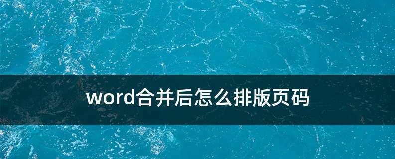 使用Word更新页码快捷键的方法（简化文档页码更新的步骤）  第1张